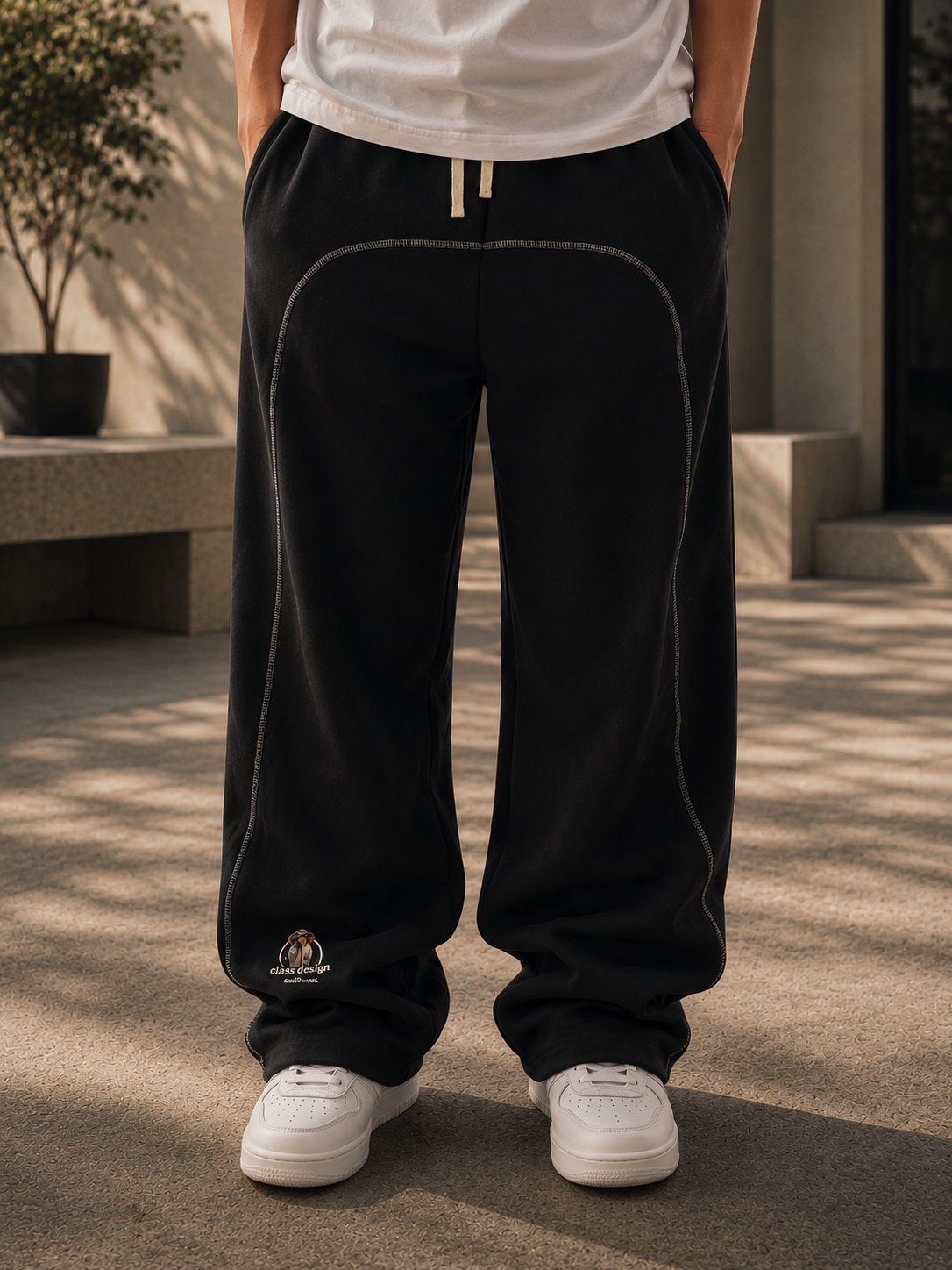 Wide Leg Jogger